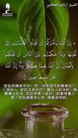 النساء 58 (باللغة الصينية)