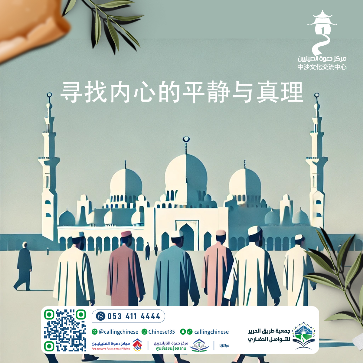 البحث عن الطمأنينة والحق (باللغة الصينية)
