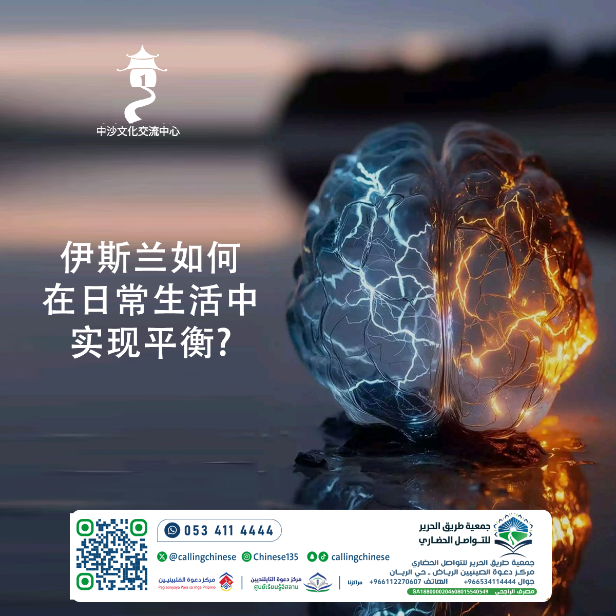 كيف يحقق الإسلام التوازن في الحياة اليومية؟ (باللغة الصينية)